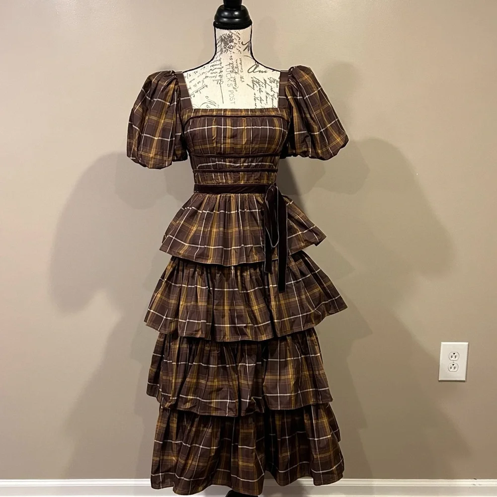Antonio Melani Maisie Ruffle Tier Dress